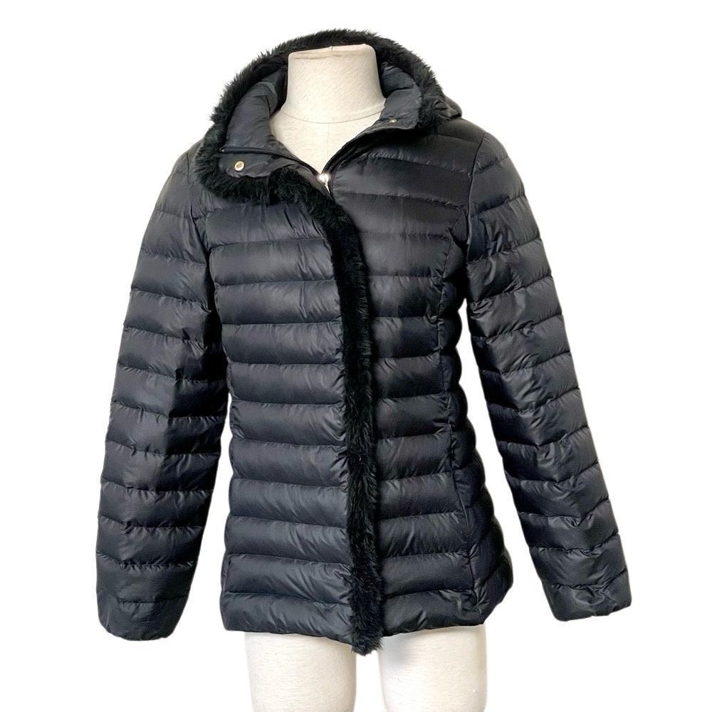 Cole Haan Signature black puffer jacket with hood